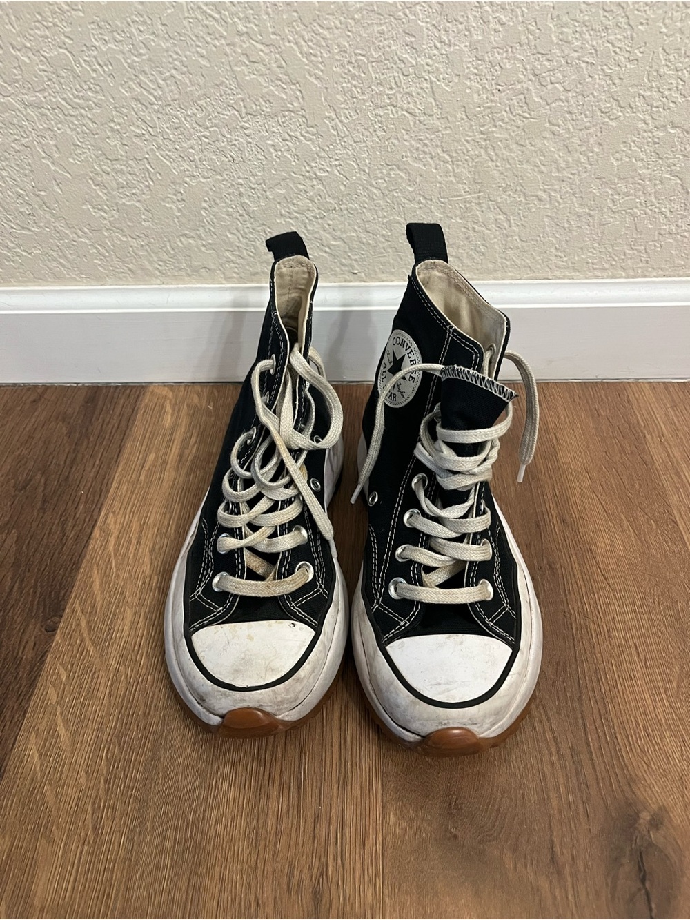 Skater grunge Converse Run Star Hike platform canvas